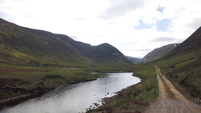 A couple of old planes heading down Gleann Mor.