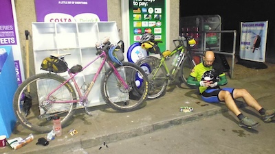 A midnight raid on the filling station in Ft. William.