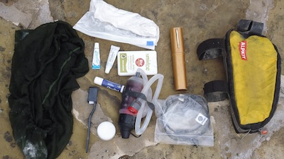 Contents of the fuel pod.