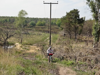 One of the few sections that wasn’t totally dry.