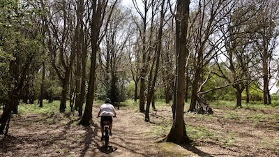 Supposedly this section didn't have many opportinites for bivvying, but there were loads of spots.