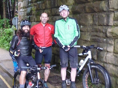 Javi, myself and Mark Evans. Yep, that's the group start sorted!