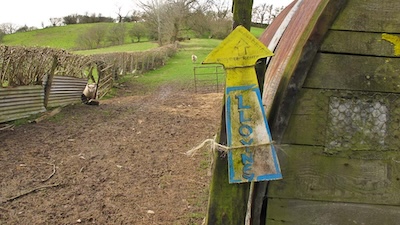 And the sign said 'Let there be mud', and there was mud.